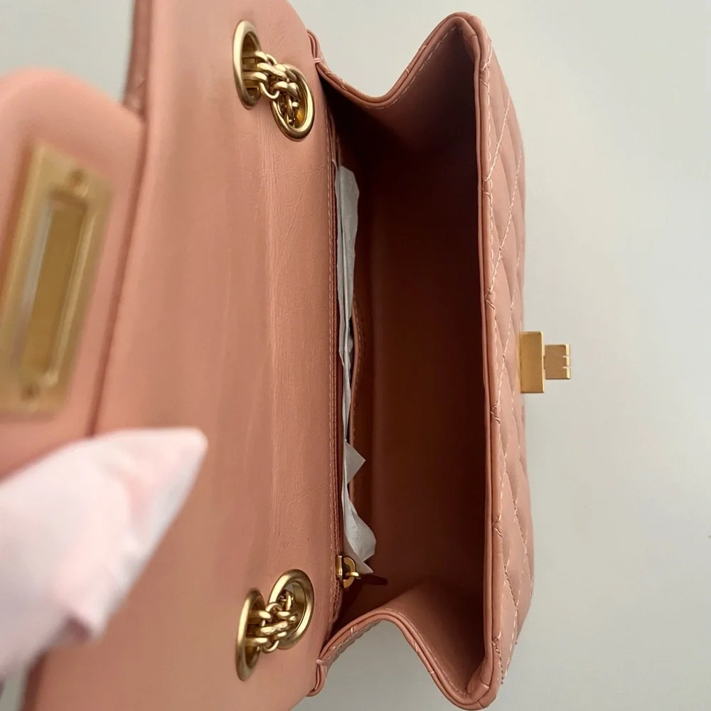 🔥CHANEL Reissue 2.25 Quilted Flap in Peace Pink Aged Calfskin